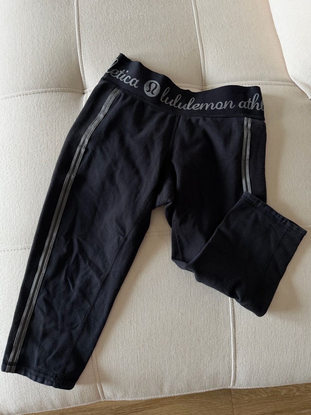 Lululemon biker shorts/capris style leggings